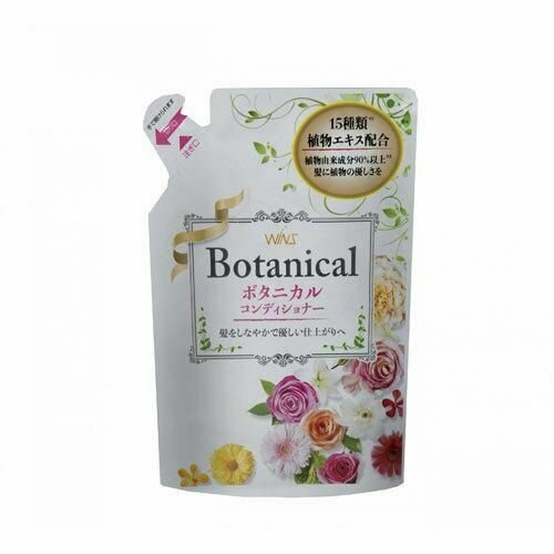 Nihon Увлажняющий кондиционер Wins Botanical Conditioner для волос с растительными экстрактами 370 мл, мягкая упаковка nihon увлажняющее крем мыло wins botanical body wash для тела с растительными экстрактами 370 мл мягкая упаковка