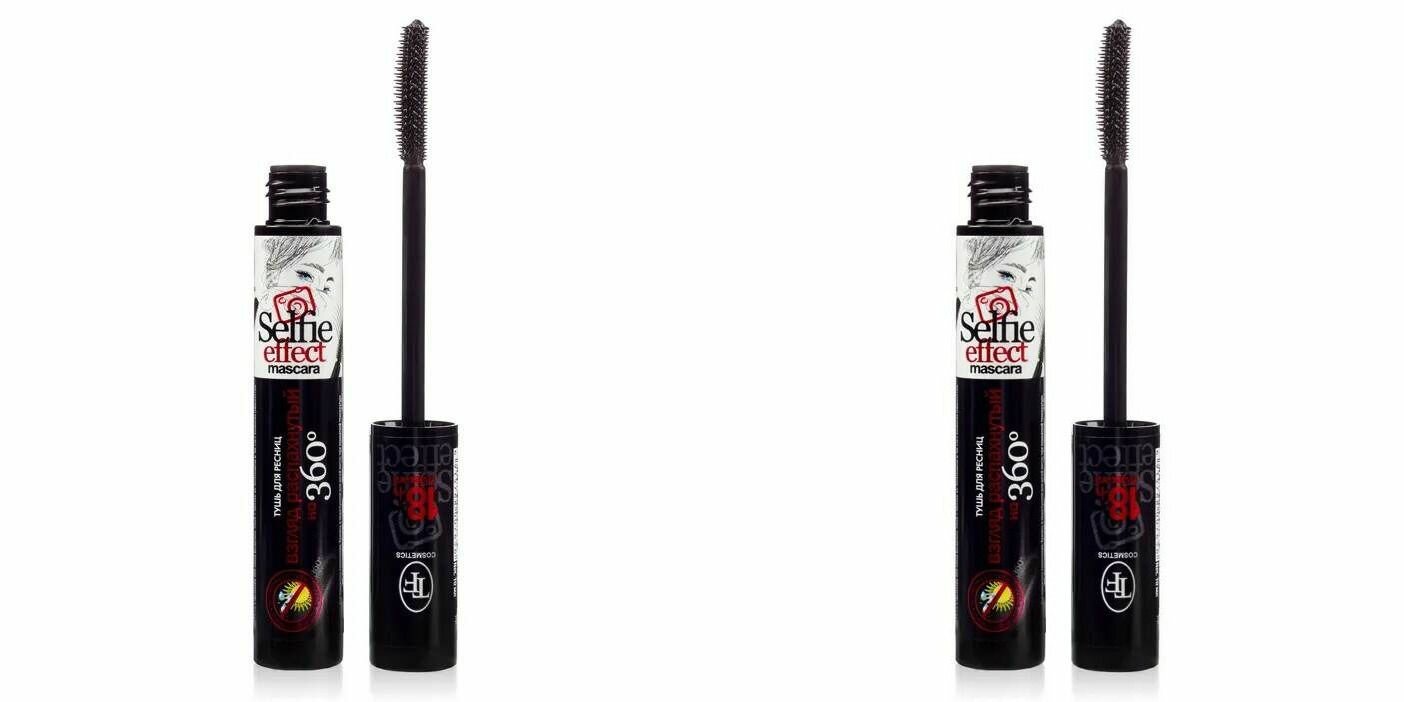 TF cosmetics Тушь для ресниц Selfie Effect Mascara, черный, 2 шт