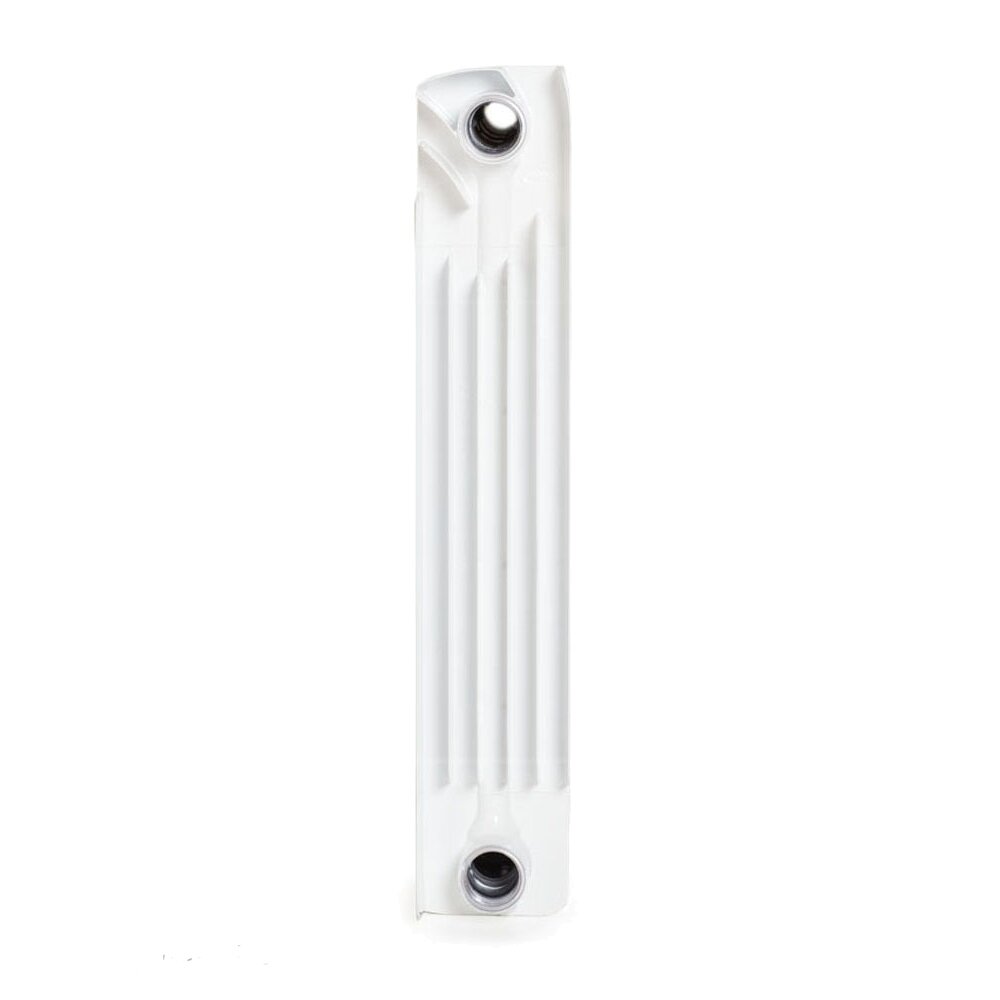 Радиаторы отопления RETROstyle Радиатор биметаллический Rifar Base 500, 11 секций, подключение универсальное боковое, белый RAL 9016