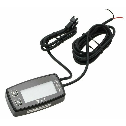 Термометр с вольтметром и часами 10261613 378900₽