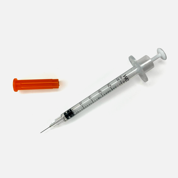 Инсулиновый шприц KDM, медицинский, одноразовый, стерильный, 0,3 мл, U100, игла 8 мм (30G), 100 шт.