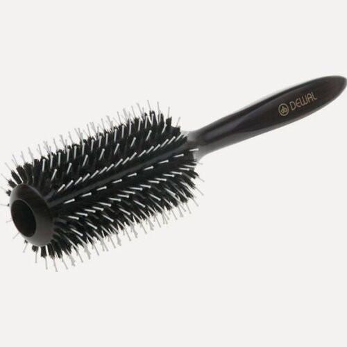 Изображение товара Брашинг Dewal Professional DEWAL деревянный, натуральная щетина d 38/72 мм