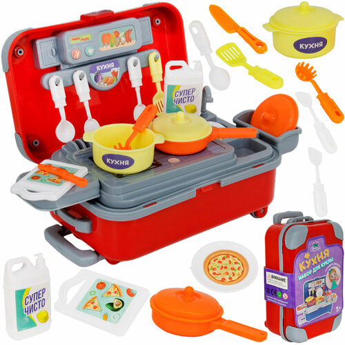 Игров набор Miss Kapriz FCJ0933269 Кухня в чемодане 468₽