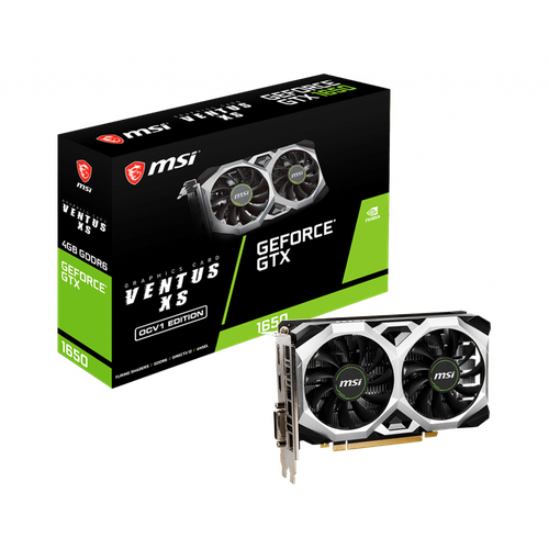 Msi geforce gtx 1650 d6 ventus xs v1 4gb