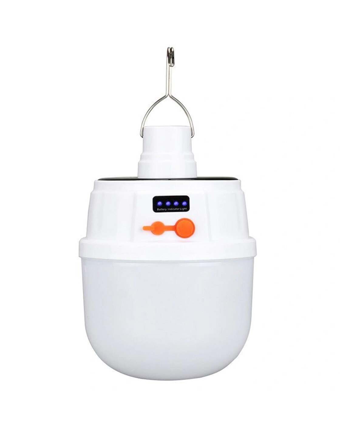 Фонарь-лампа для Кемпинга подвесной аккумуляторный, LED с зарядкой плюс солнечная батарея, 5 режимов / Описание на русском языке