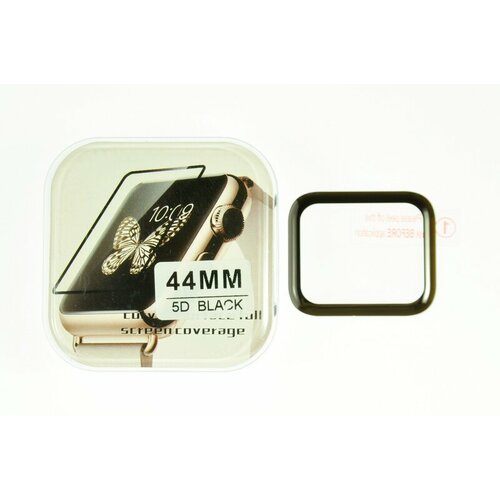 Защитное бронь стекло для Apple Watch 44мм 5D Full Glue защитное стекло и плёнка luxcase full glue 2 5d для apple iphone 11 black
