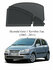 Каркасные автошторки на заднюю полусферу Hyundai Getz 1 Хетчбек 5...
