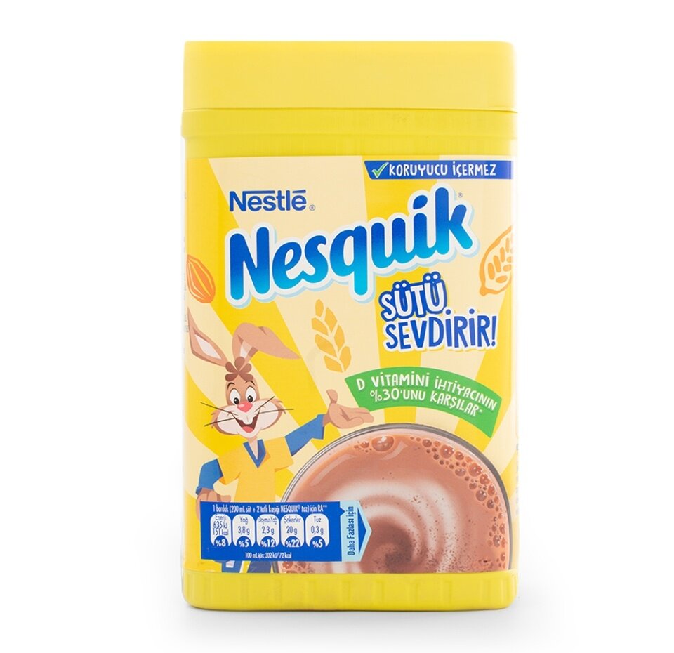 Какао-напиток Nesquik шоколадный растворимый в банке, 420 г - фотография № 8