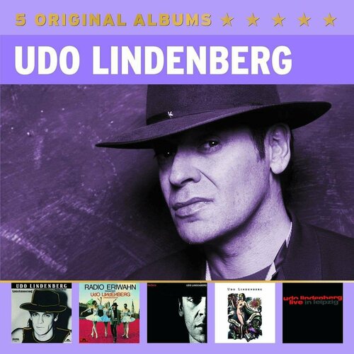 Audio CD Udo Lindenberg - 5 Original Albums Vol.2 (5 CD) audio cd 5 original albums 5 cd