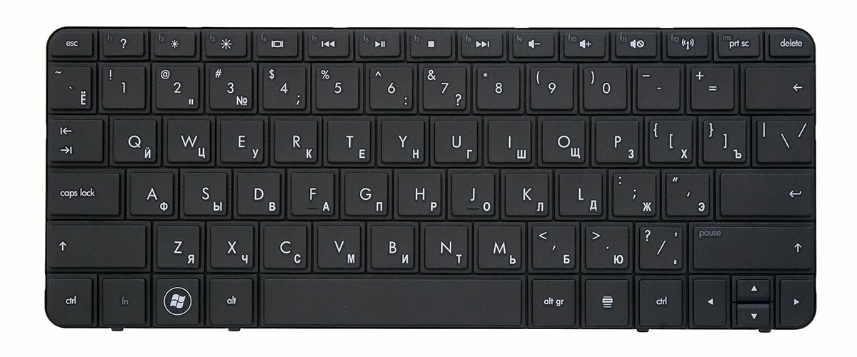 Клавиатура для ноутбука HP MINI 210-1000