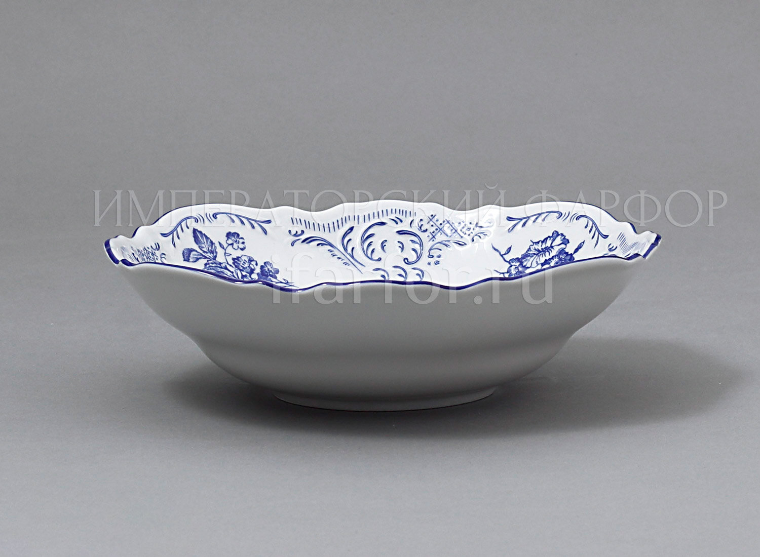 фото Салатник Бернадотт Синие розы Бернадотт