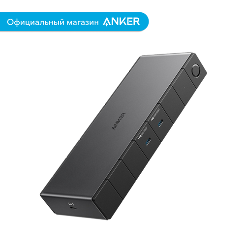 Док-станция Anker 778 12-in-1 Thunderbolt 4 USB-Hub Медиа-хаб Разветвитель A83A9 серый 3964800₽