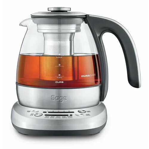 Электрочайник Sage STM500CLR4EEU1 The Smart Tea Infuser Compact чайник электрический стеклянный заварник для чая 2777000₽