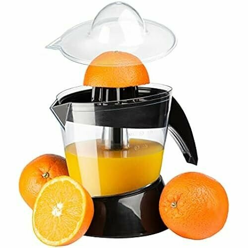 FAGOR - Электрическая соковыжималка для цитрусовых ZUMIX 40 Вт емкостью 07 л и двумя конусами полностью съемная можно мыть в посудомоечной машине нескользящее основание черный класс энергопотребления A 1113900₽