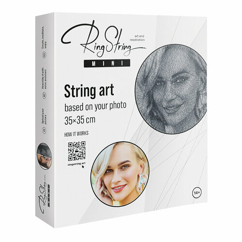 RingString Картина нитями по фотографии RingString Mini 35х35 см 80002