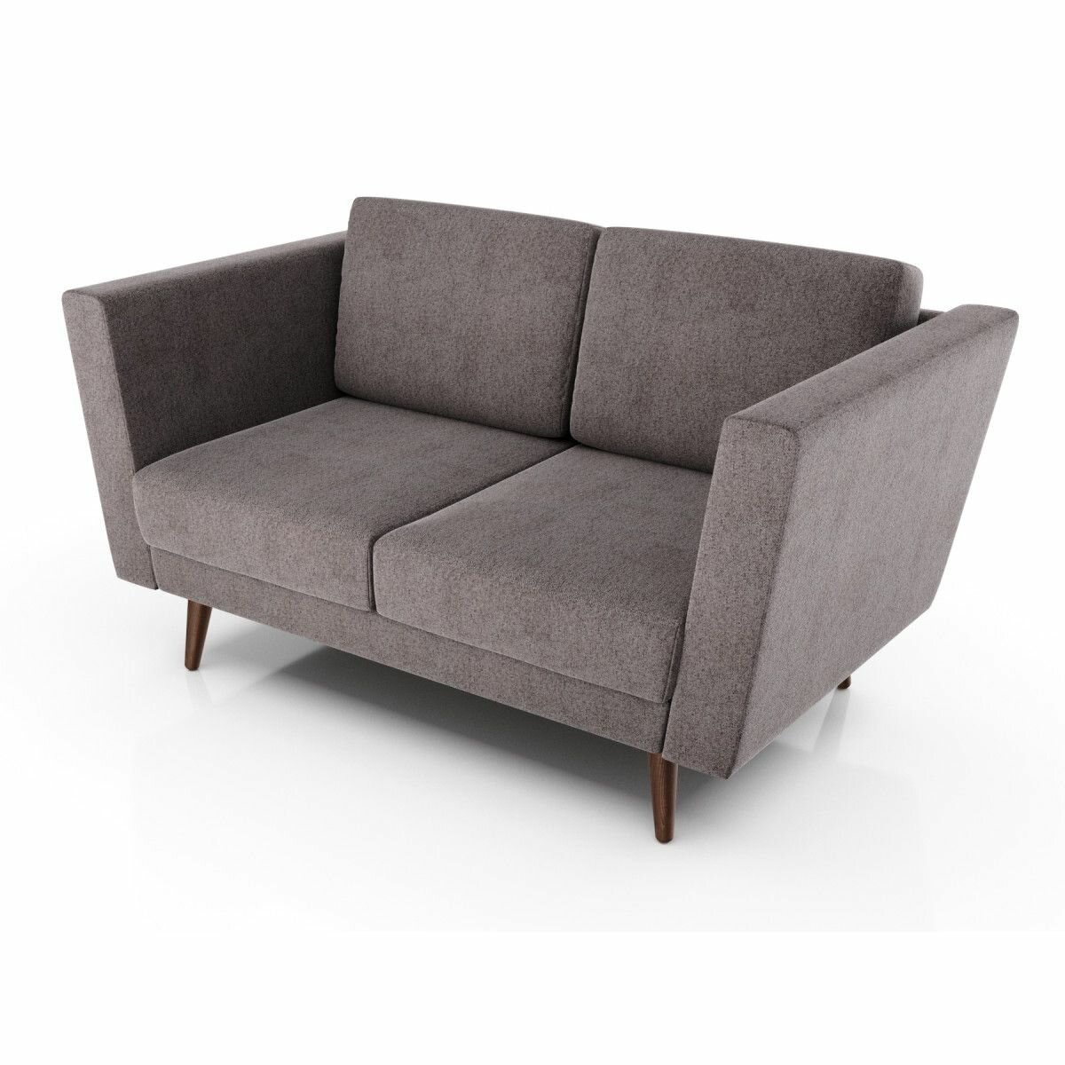 фото Диван Гуннар коричневая рогожка