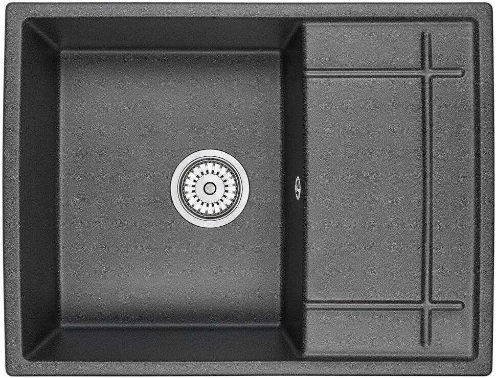 Кухонная мойка Granula 6501 чёрный