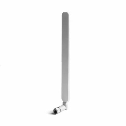 Широкополосная штыревая 3G/4G антенна 5 дБ KC5-800-2700 SMA(белая),2 шт. белый