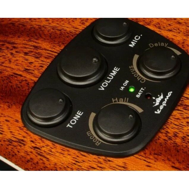 Гитара трансакустическая KEPMA F1E-OM Natural — фото 1