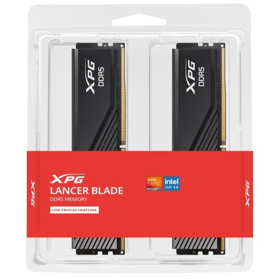 Оперативная память Adata XPG LANCER Blade 32GB (2x16Gb) DDR5-6000 PC-48000 CL30 1.35V BLACK — фото 1