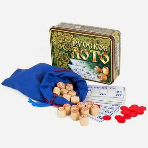 Изображение товара Настольная игра Десятое Королевство 01776 Лото. Русские узоры