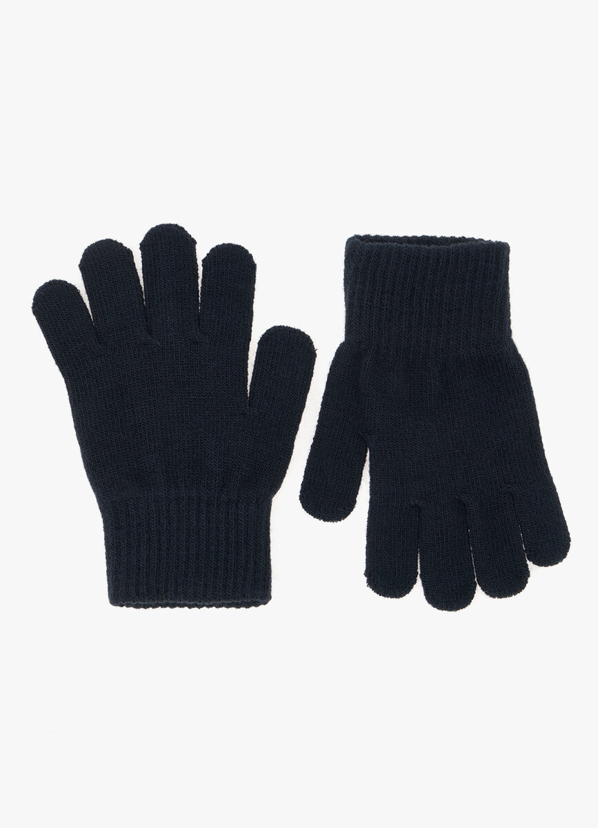 фото Перчатки (трикотажные) детские для мальчиков, FUNDAY, VAB551F16-68, темно-синий, S/M (RU 3-8 лет)