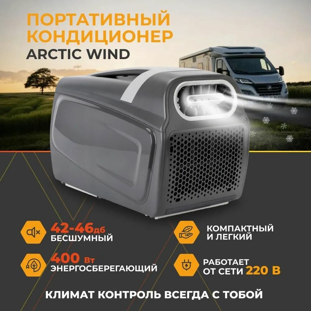 фото Портативный мобильный напольный кондиционер ARCTIC WIND