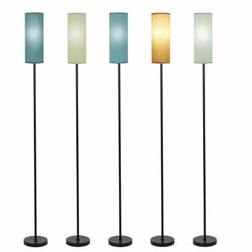 Торшер Sense, RGB, затемняющий, тканевый чехол, мощность 15 Вт