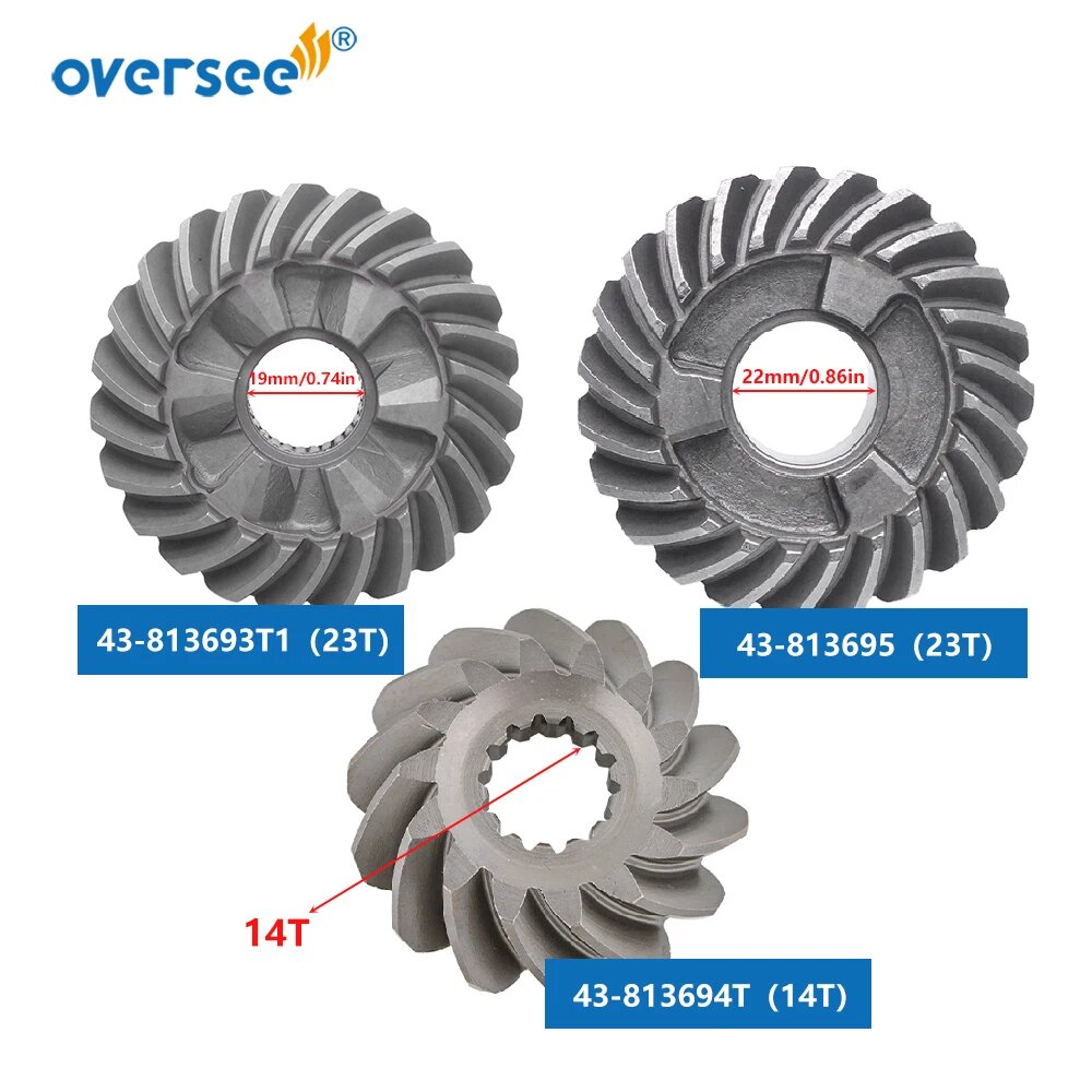 Комплект редукторов OVERSEE 813693 для Mercury Mercruiser 50/55/60 л. с.