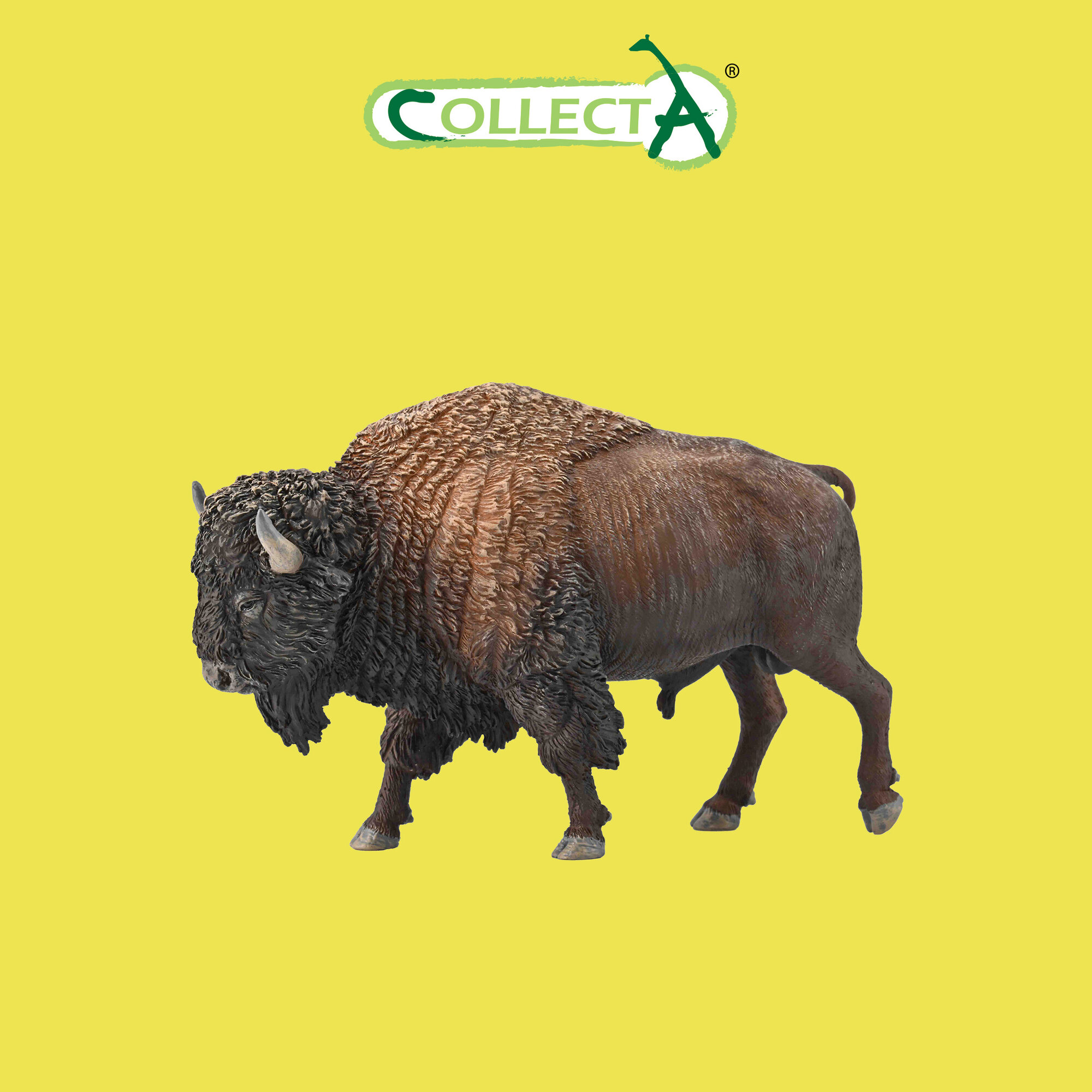 Фигурка животного Collecta "Бык Бизон американский" высота 8 см, 88968b