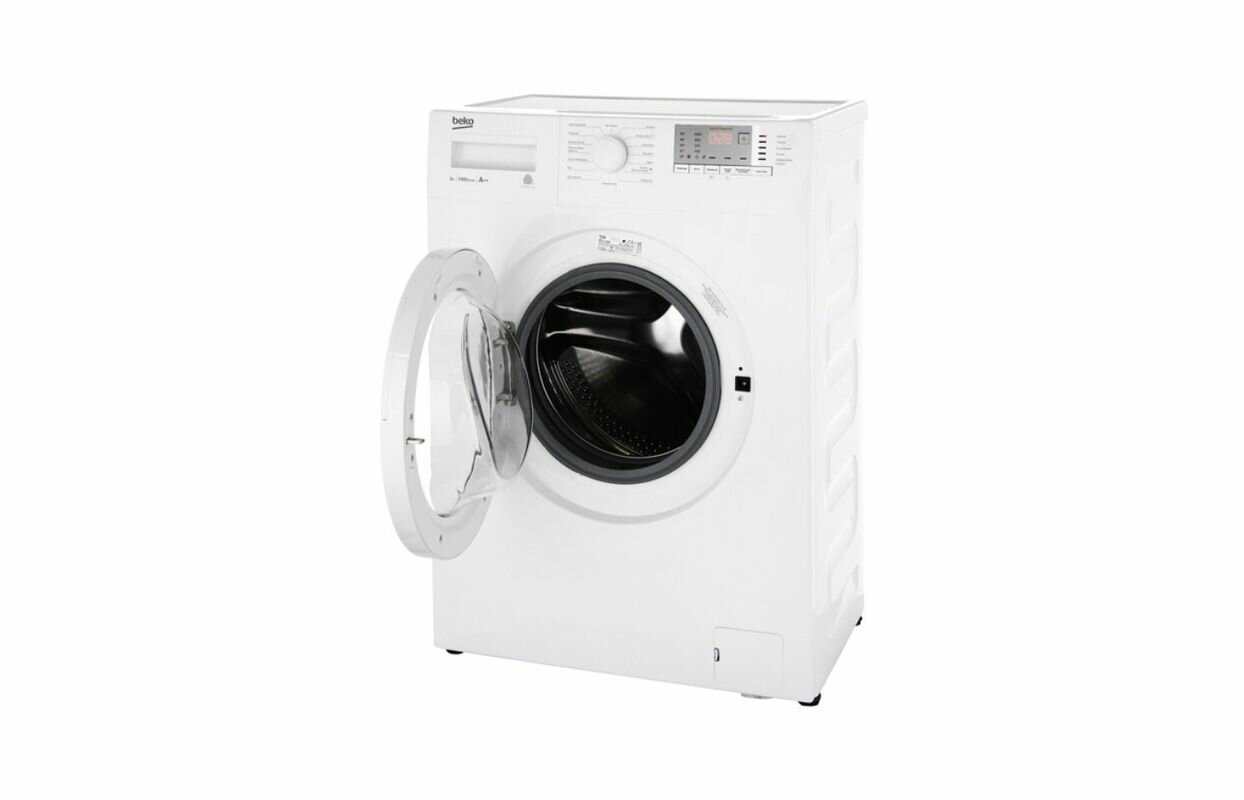 Стиральная машина Beko WRE 6512BWW 6 кг, 1000 об/мин, класс A++, белый — фото 1