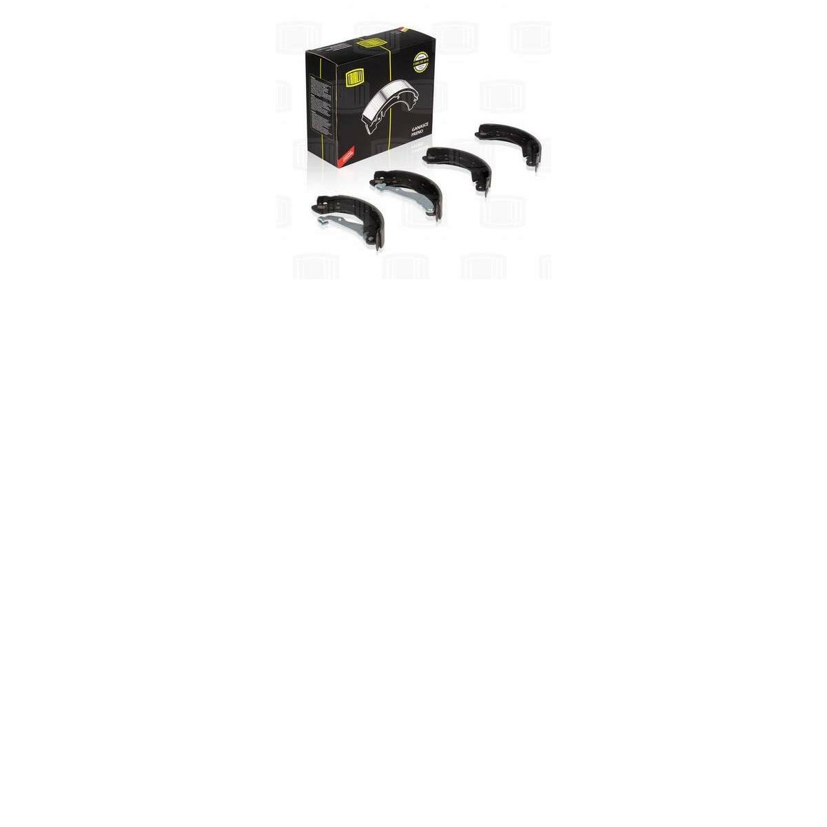 Колодки тормозные для автомобилей Chevrolet Aveo (02-)/Aveo T255 (08-) барабанные 200x36 TRIALLI - фото №13