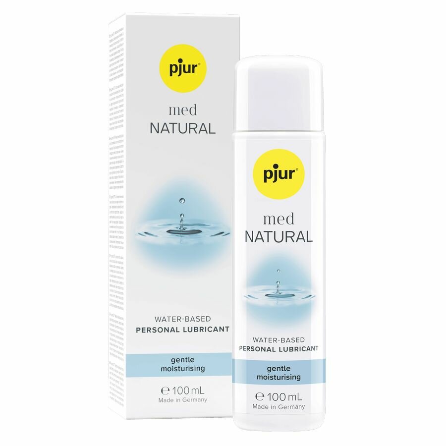 Смазка увлажняющая pjur Med Natural на водной основе, 100 мл