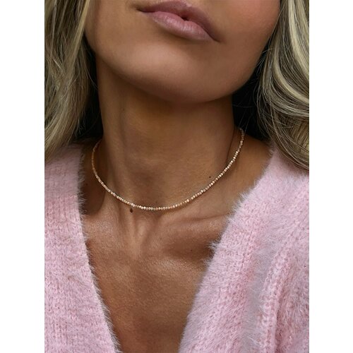 Чокер LU Jewel опал длина 34 см розовый 5090₽