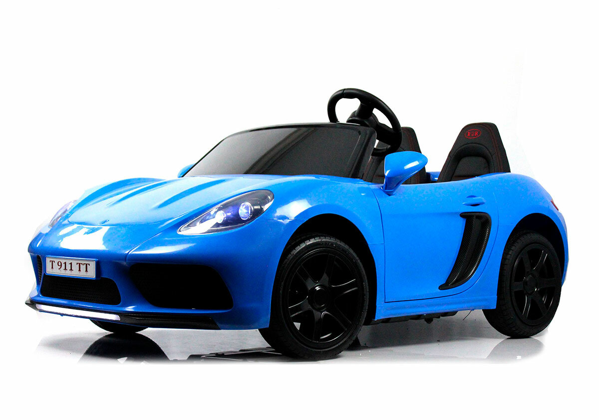 Детский электромобиль RiverToys T911TT Синий