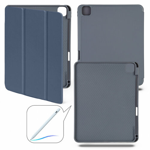 Чехол-книжка iPad Pro 11 (2024) Smart case с отделением для стилуса Lavender Gray №5