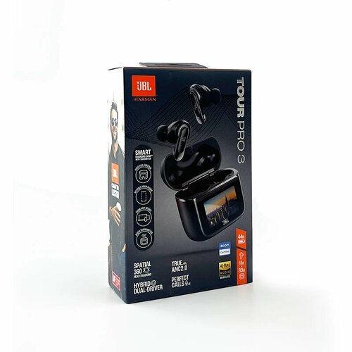 JBL Tour Pro 3 Беспроводные наушники Black 2945300₽