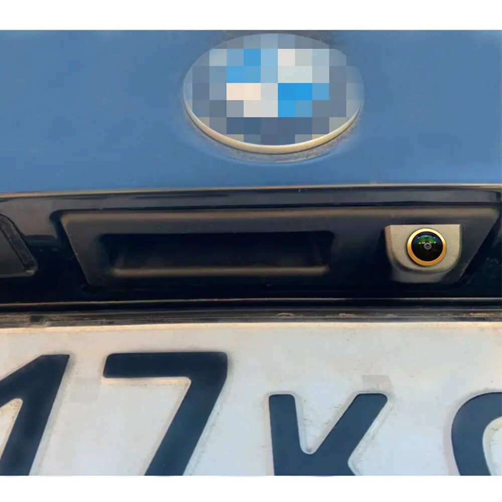 Золотая 4K AHD 1080P автомобильная камера заднего вида для BMW F30 F10 F11 X3 F25 F31 F46 X1 F48 F22 3 серии 5 автомобиля ночного видения, CVBS AHD 1080 — фото 1