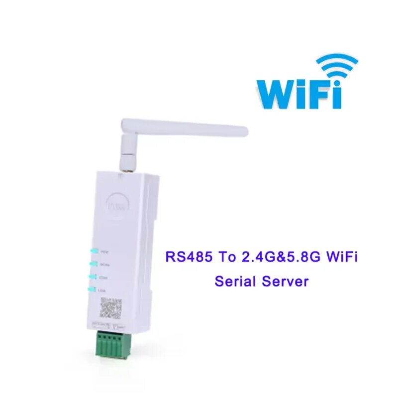 Последовательный модуль RS485 в Wi-Fi преобразователь IoT USR-DR164 Поддержка Modbus RTU в Modbus TCP с защитой от помех Широкий охват, DR164