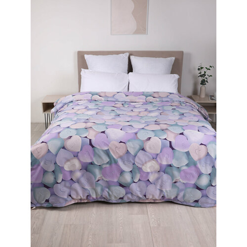 Пододеяльник Интетекс, перкаль, 100% хлопок, 145x215 см, желтый