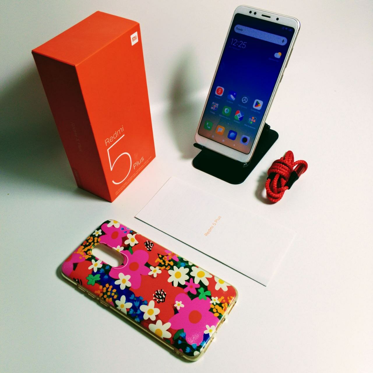Смартфон Xiaomi Redmi 5 Plus 4/64 ГБ Global, Dual nano SIM, золотистый