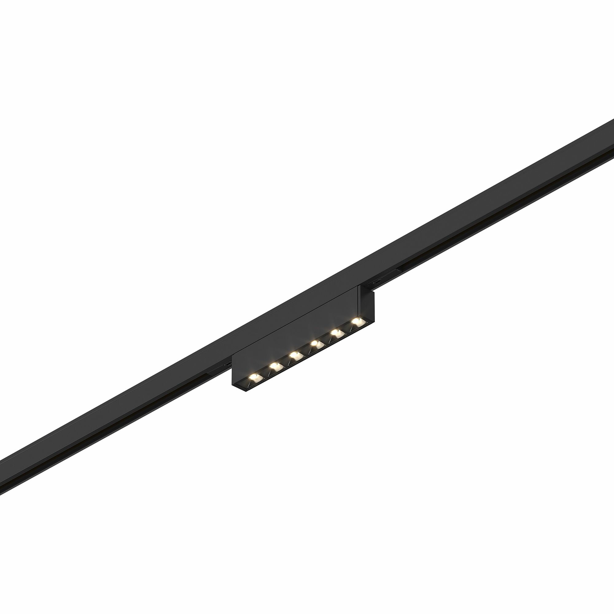 ST LUCE Светильник встраиваемый трековый, черный, SUPER5, LED, 5W, ST666.446.05