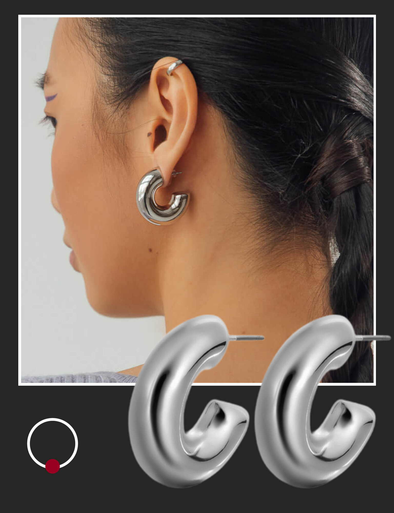 Серьги пусеты 