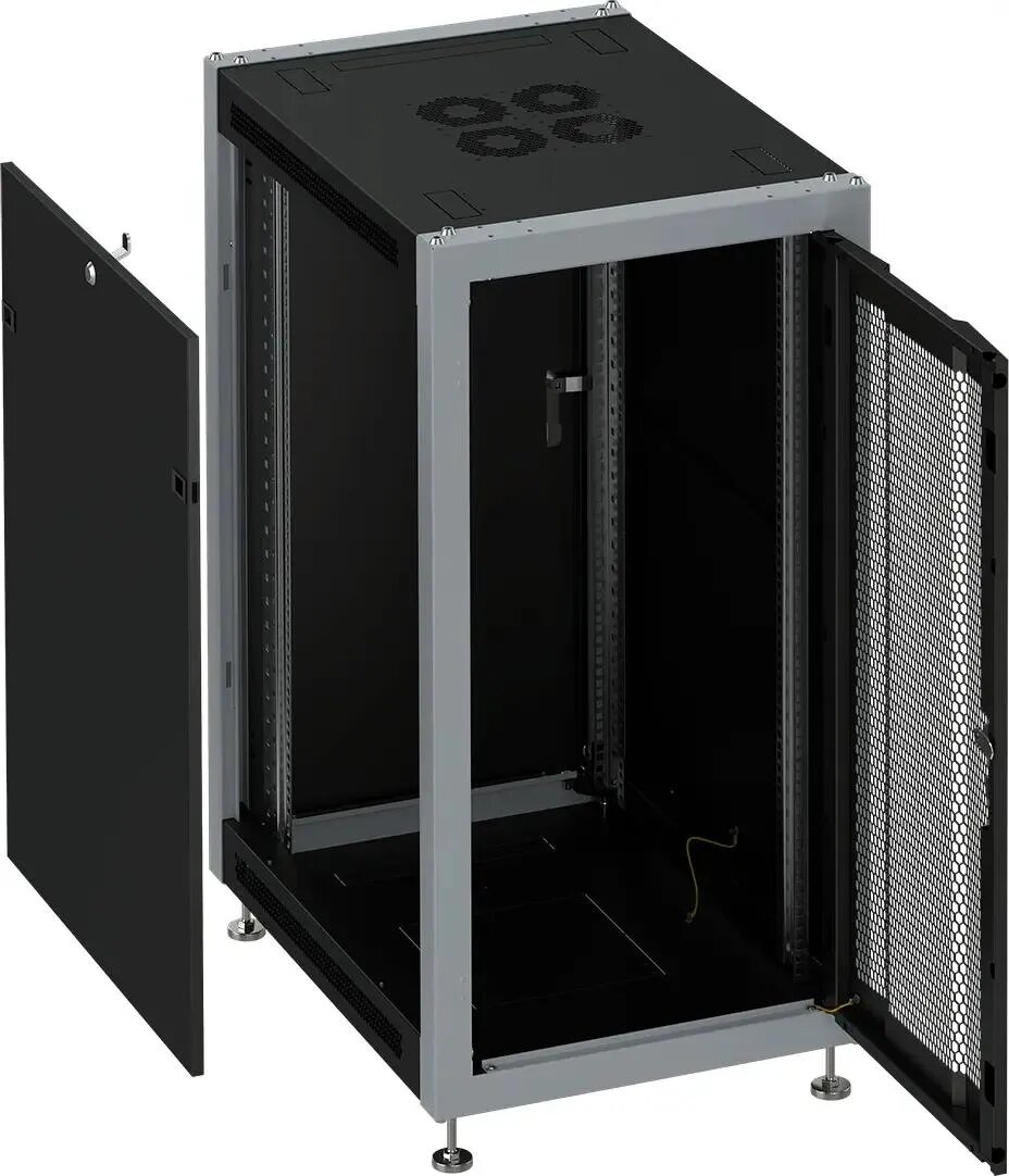 SL 6827.932 / Шкаф серверный SYSMATRIX SL 6827.932 напольный, перфорированная передняя дверь, 27U,