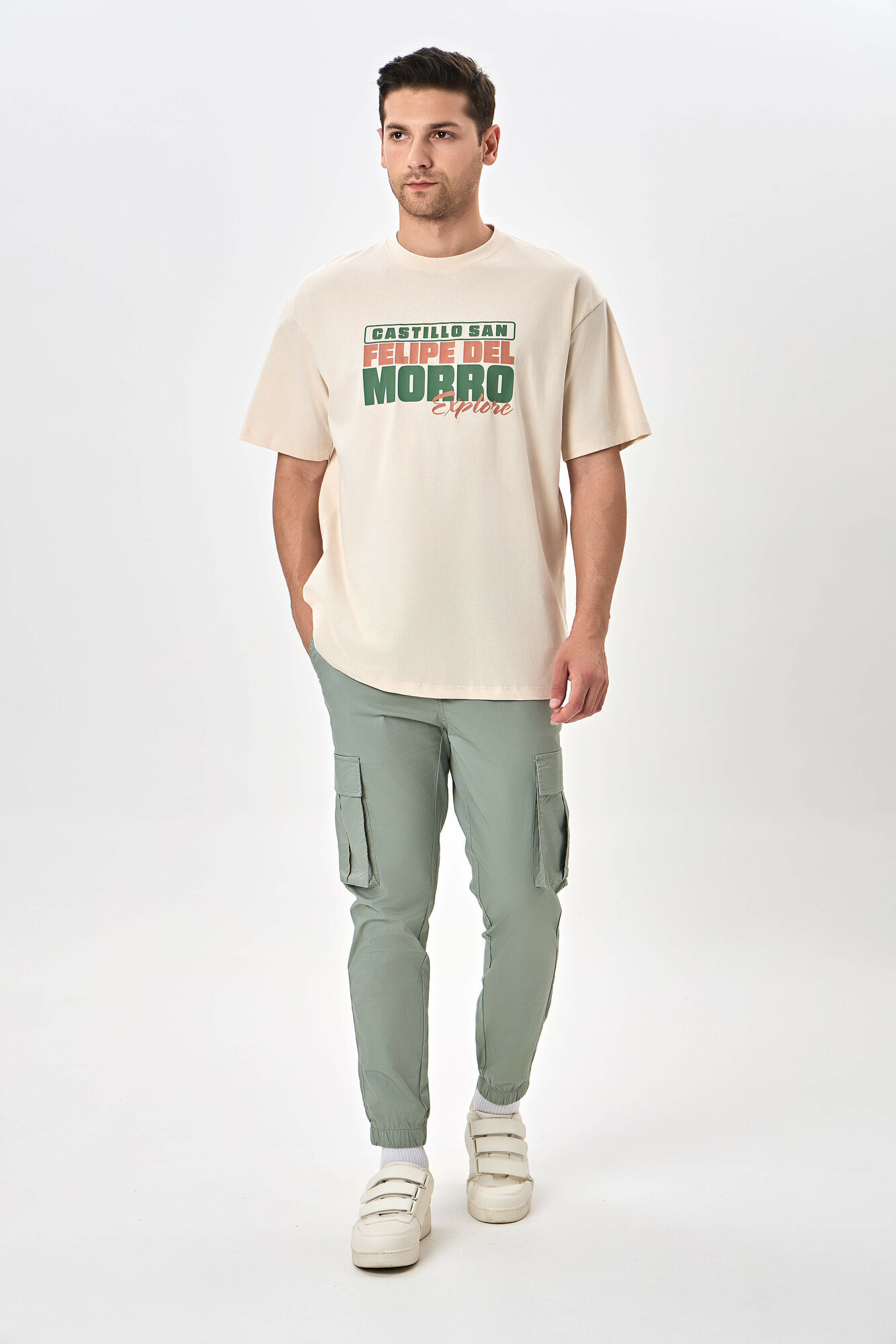 Футболка спортивная TERRA PRO, размер L, whisper white — фото 1