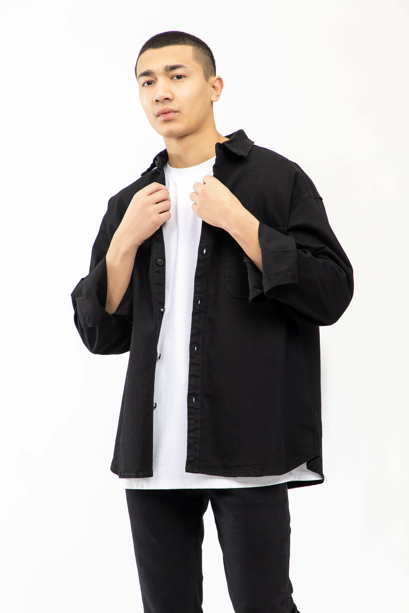 Рубашка TERRA PRO TERRA PRO, размер L, black — фото 1