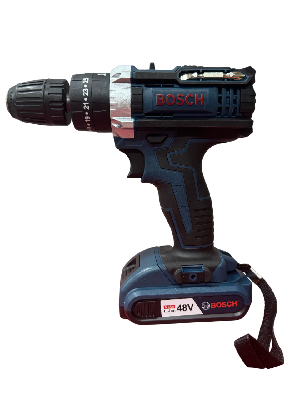 Аккумуляторная дрель-шуруповёрт BOSCH, с двумя Li-Ion аккумуляторами