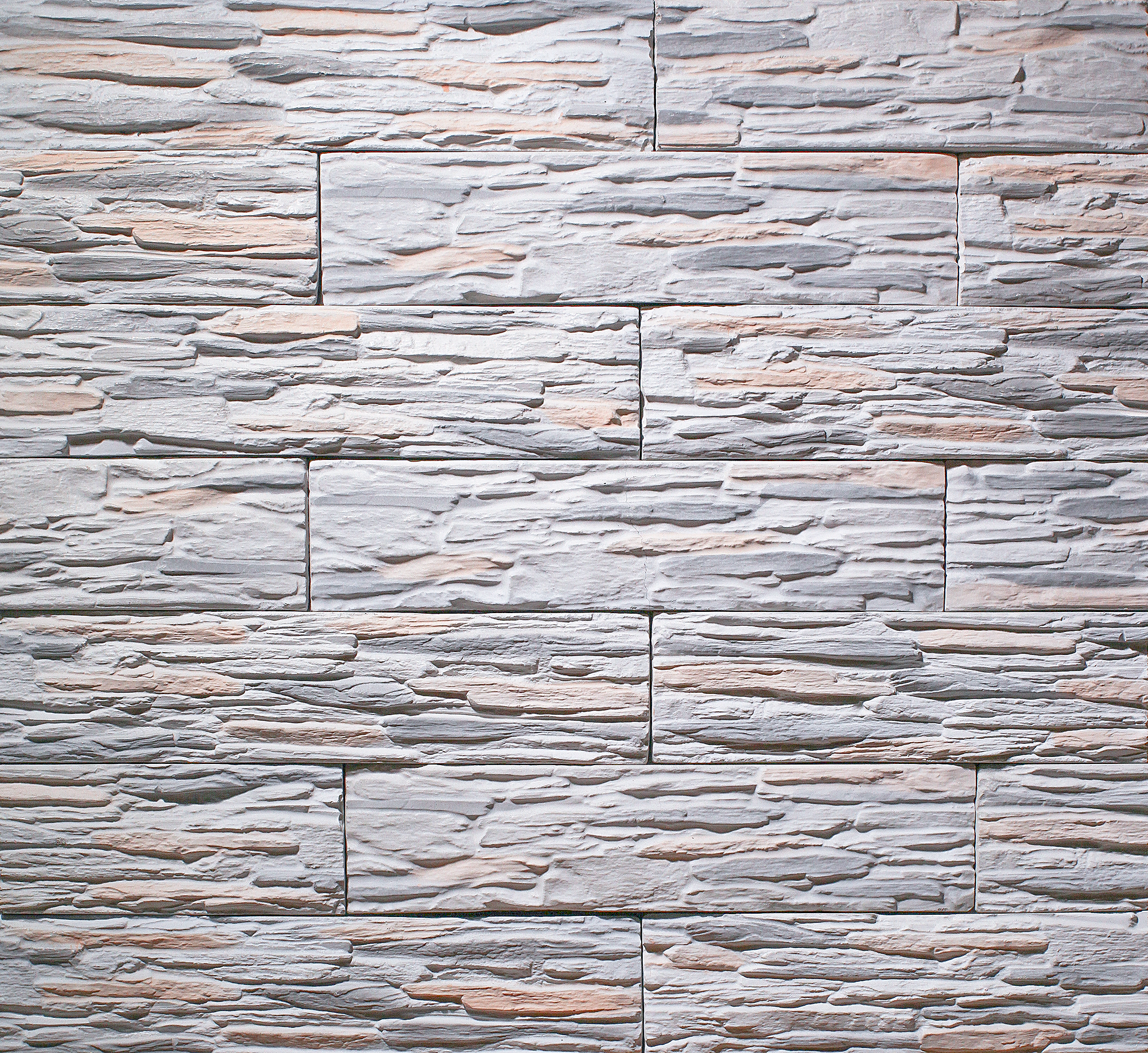 Облицовочный камень Ramo  Слимлайн Слэйт   для стен и фасадов  серо бежевый  1 м²