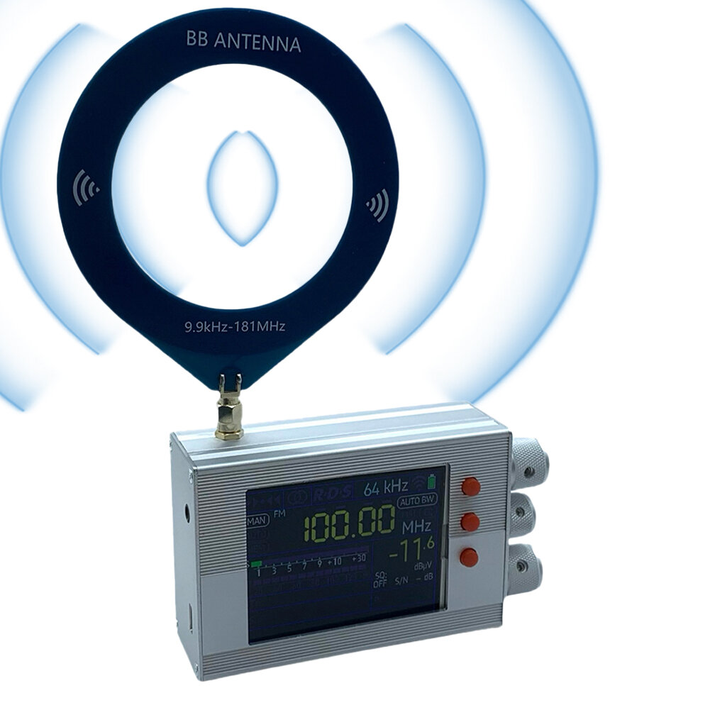 Вседиапазонный радиоприемник 3,2-дюймовый портативный радиоприемник с Ж -дисплеем для ДВ/СВ/ЮВ/FM/AM