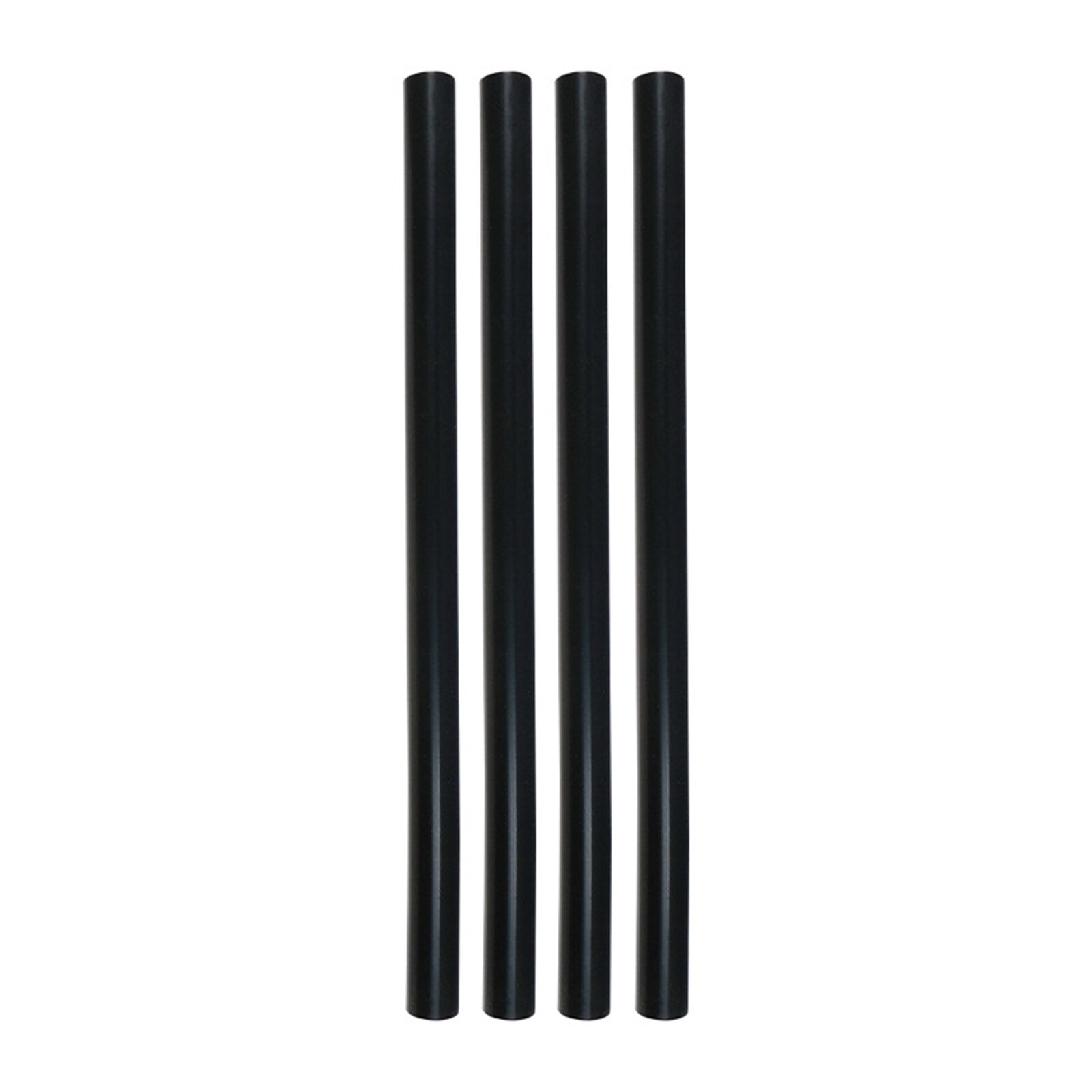 4pcs Красные/Черные силиконовые трубки для защиты кронштейнов походных плиток, размер 9*9*160 мм, материал силикон, температура -60℃~250℃, вес 40 г